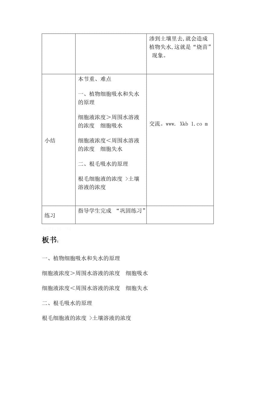 植物根对水分的吸收教案资料资料_第5页