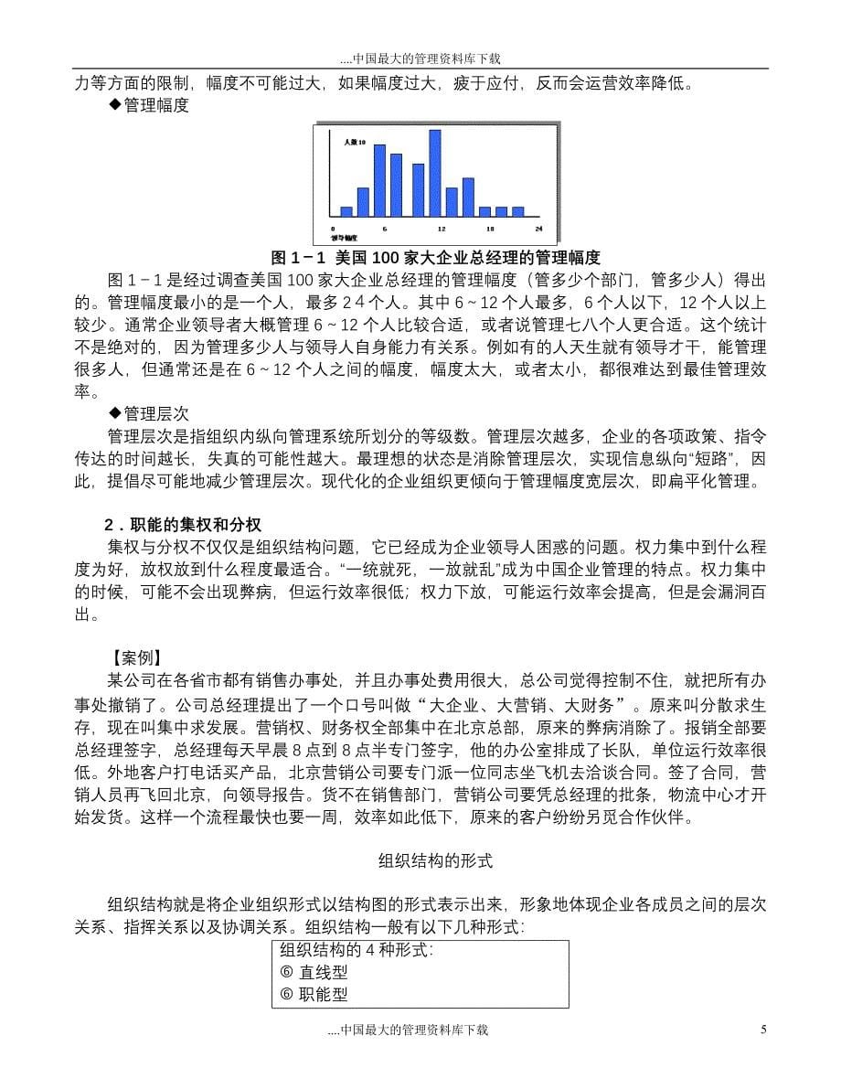 企业组织机构设计与部门职能划分_第5页