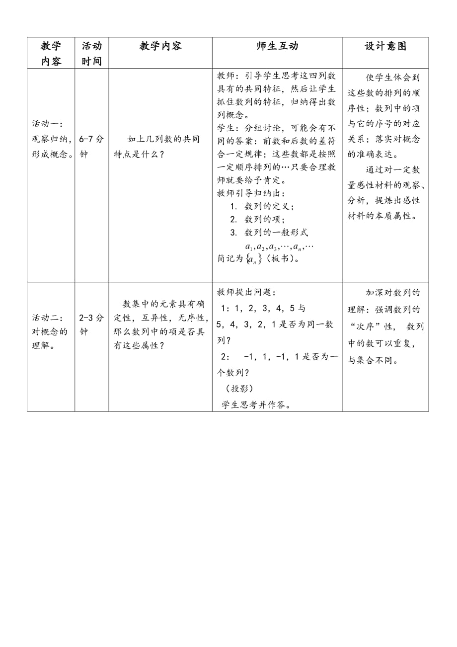 数列的概念第一课时资料教学设计案例.资料_第2页