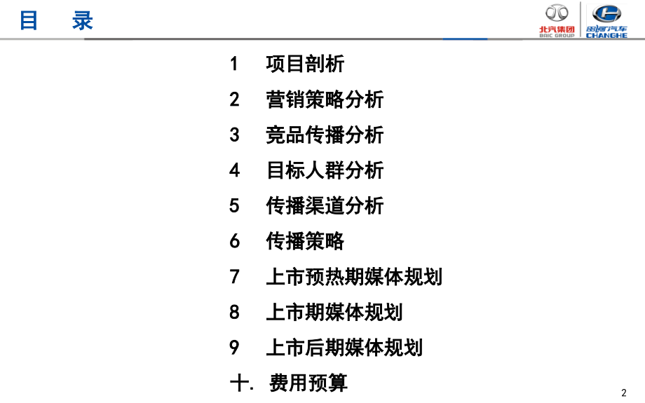 2016-昌河汽车M70上市整合营销策略及媒介策划_第2页