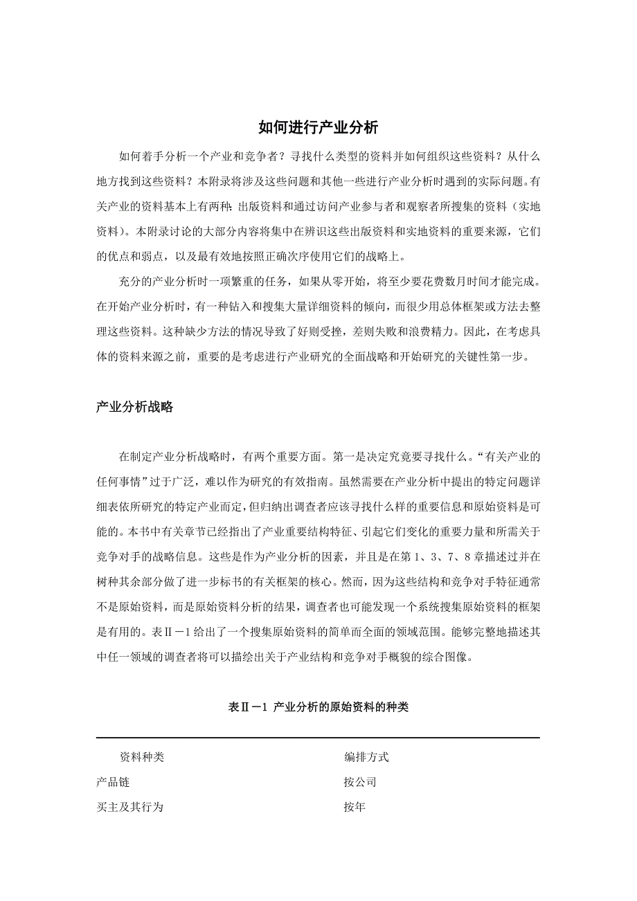 企业怎样进行产业分析_第1页