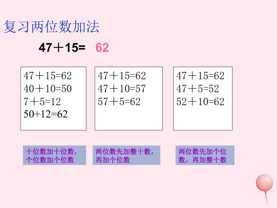 二年级数学上册 第一单元《两位数加减法的复习》课件4 沪教版五四制_第4页