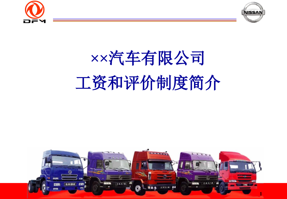 某汽车公司工资和评价制度.ppt_第1页