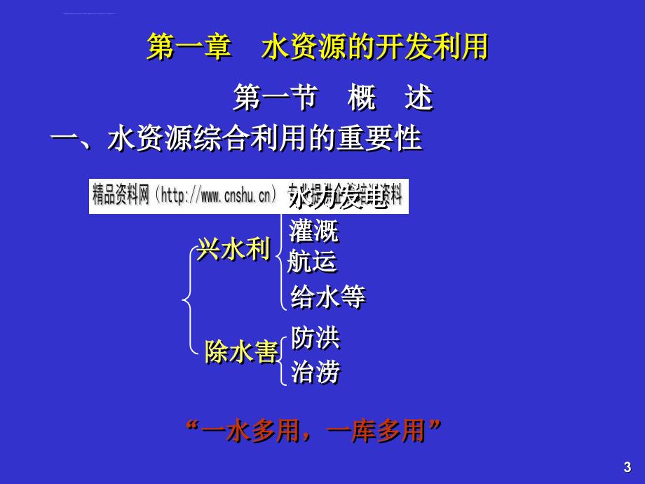 关于水资源的开发利用.ppt_第3页