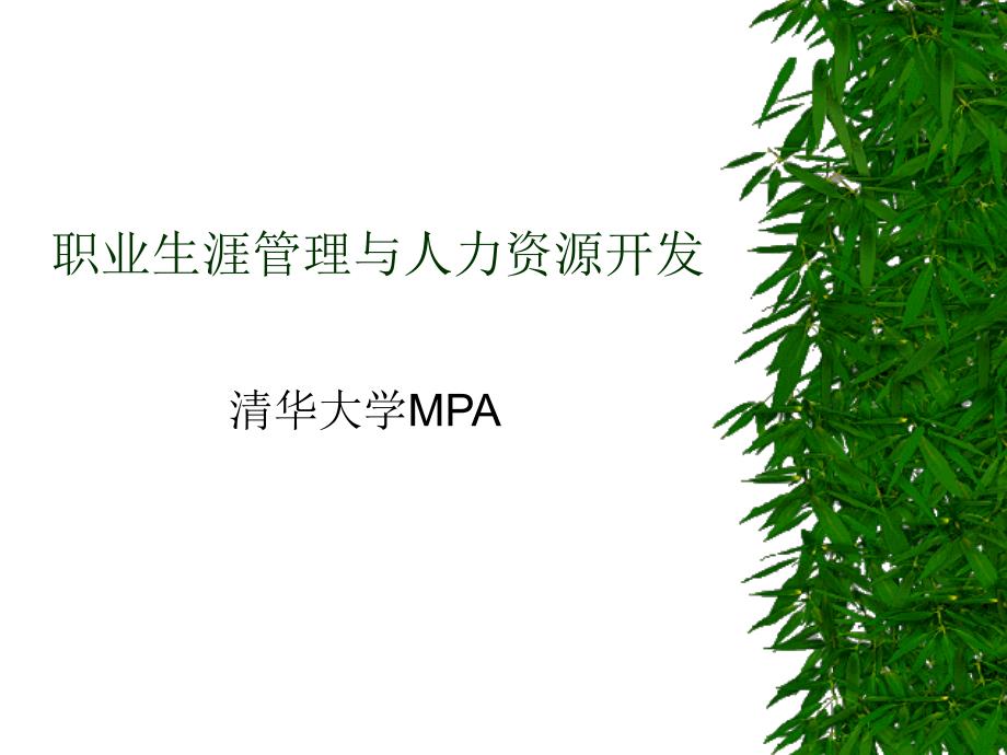 职业生涯管理与人力资源开发.ppt_第2页