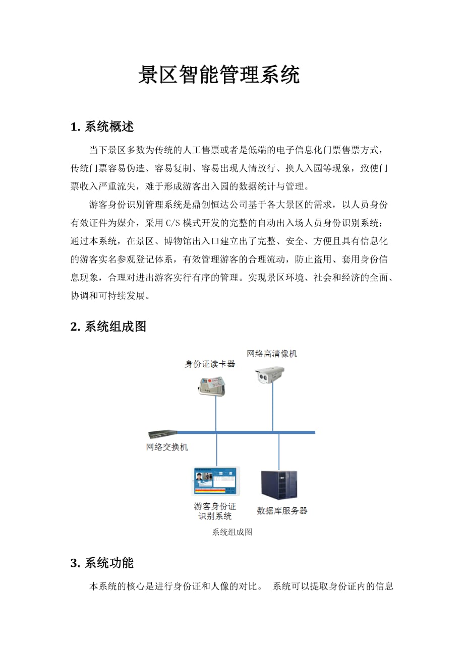 景区智能管理系统_第1页