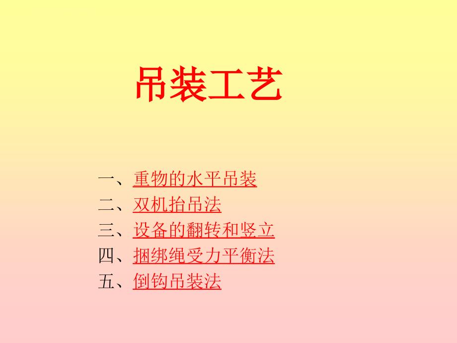 吊装工艺培训教材.ppt_第1页