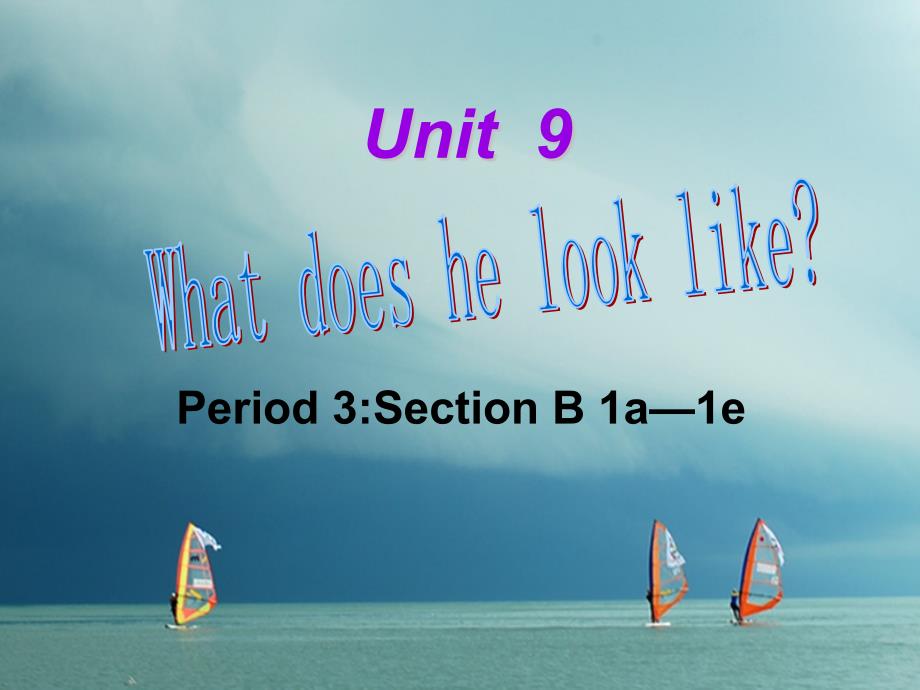 七年级英语下册 unit 9 what does he look like period 3教学课件 （新版）人教新目标版_第1页