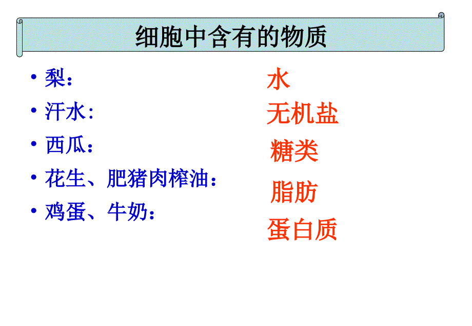 人教版七年级生物上册 2.1.4 细胞的生活(共39张PPT)_第4页