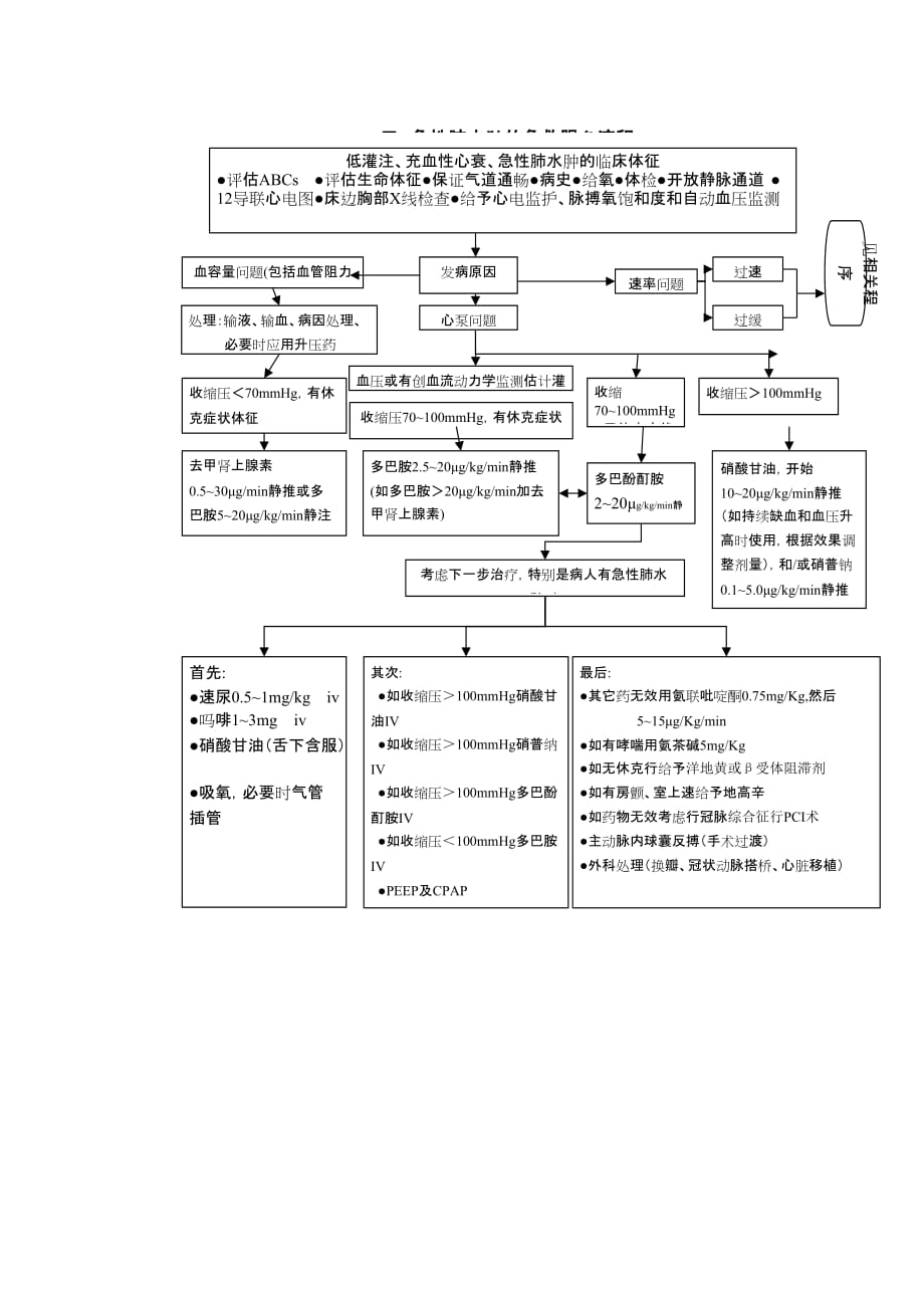 重点病种的急诊服务流程图资料_第4页