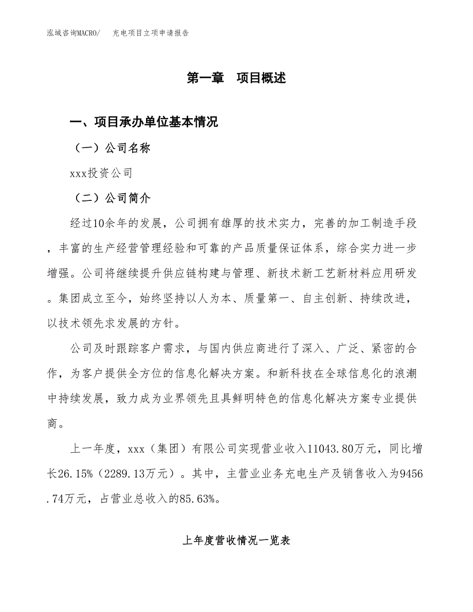 充电项目立项申请报告（总投资12000万元）_第2页