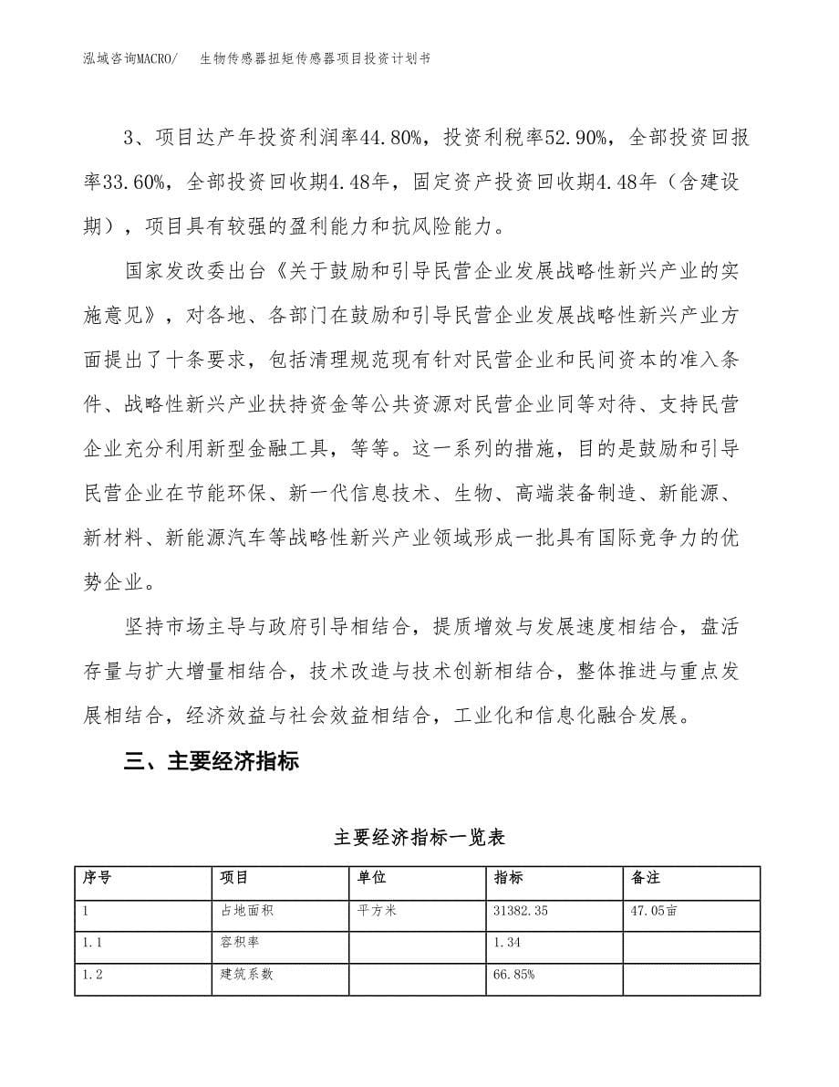 生物传感器扭矩传感器项目投资计划书（47亩）.docx_第5页