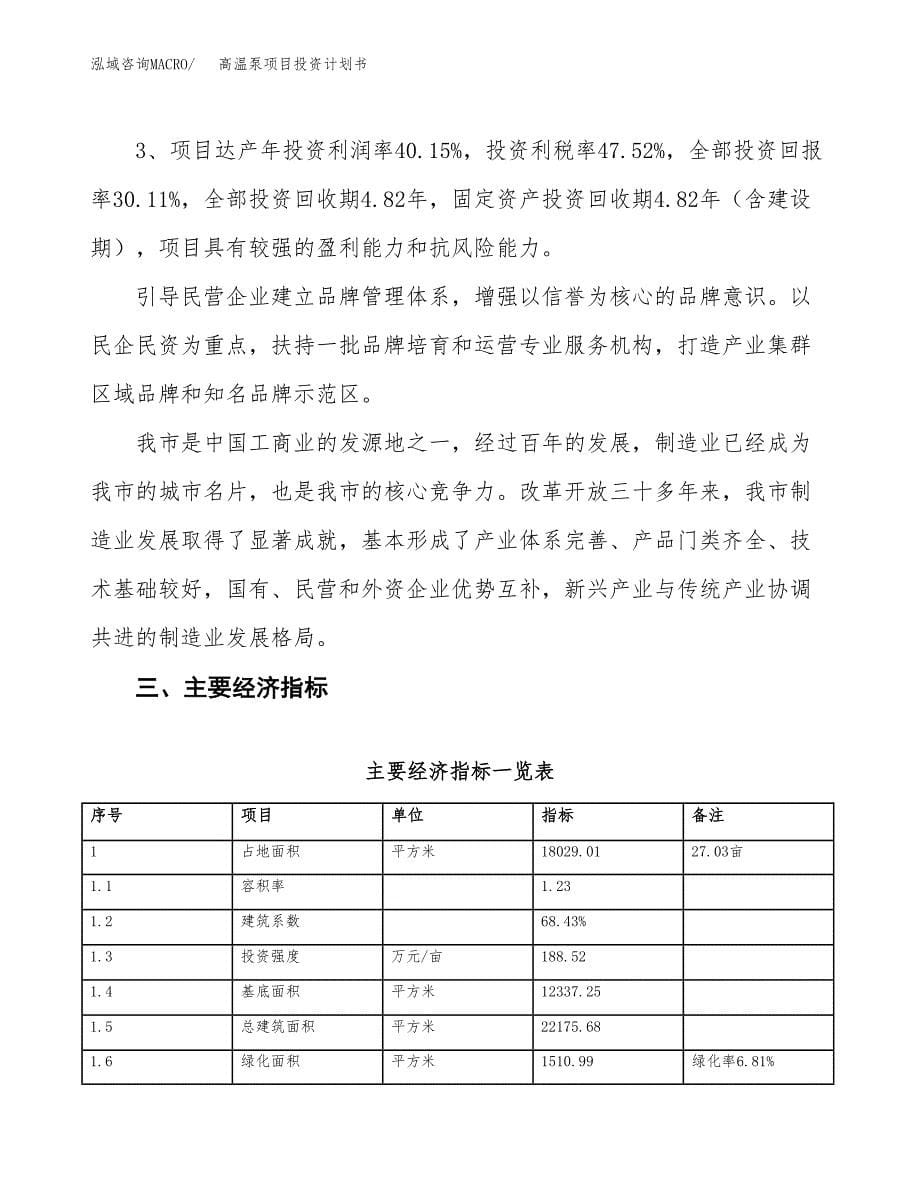 高温泵项目投资计划书（27亩）.docx_第5页