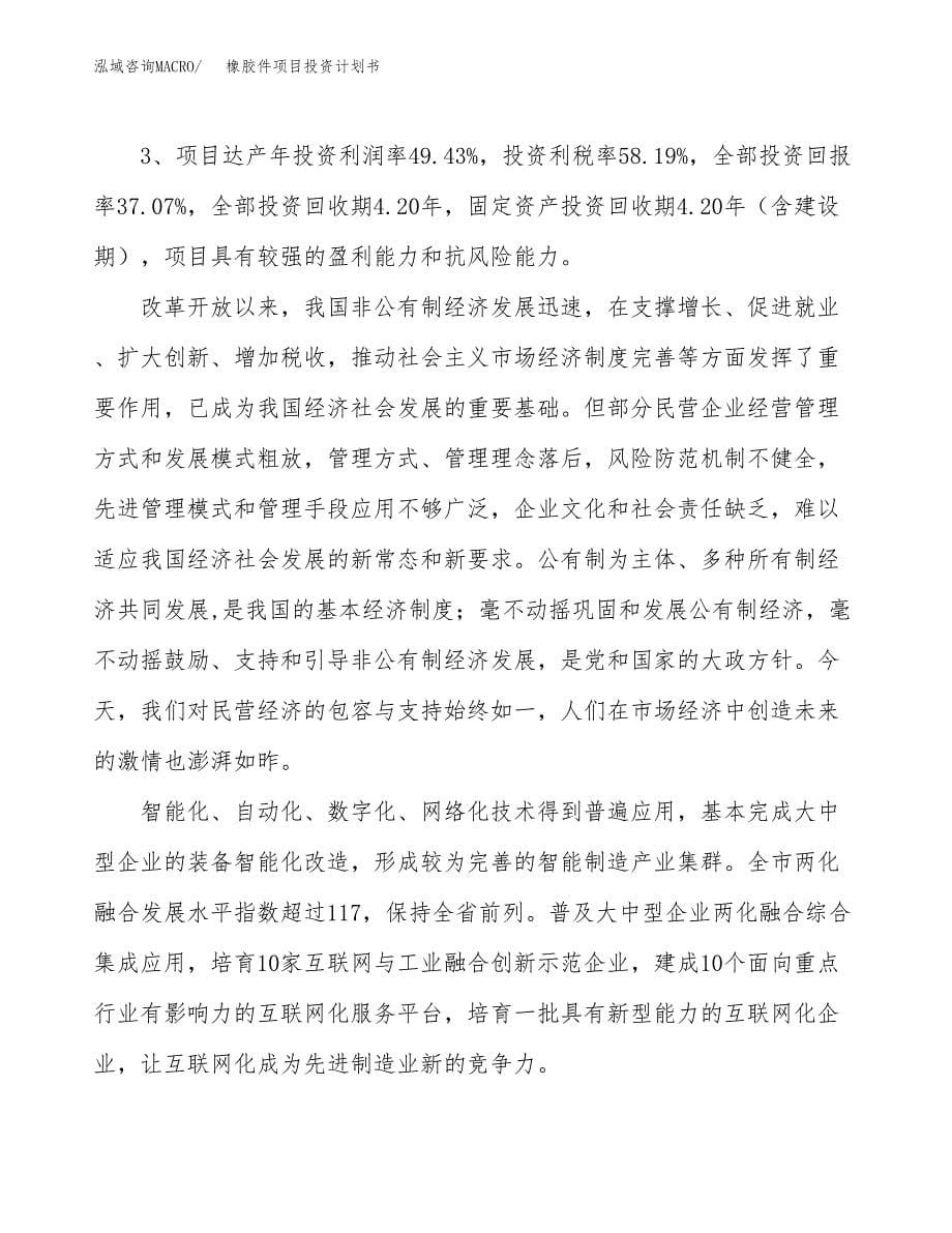 橡胶件项目投资计划书（21亩）.docx_第5页