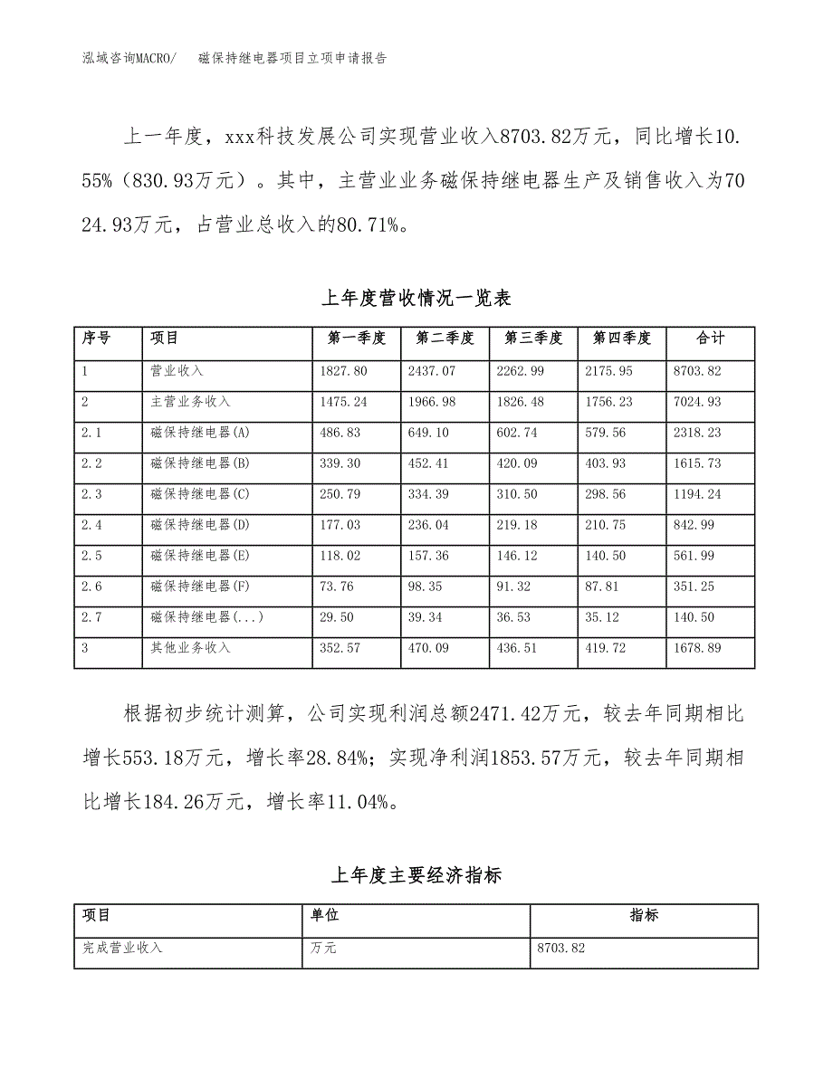 磁保持继电器项目立项申请报告（总投资11000万元）_第3页