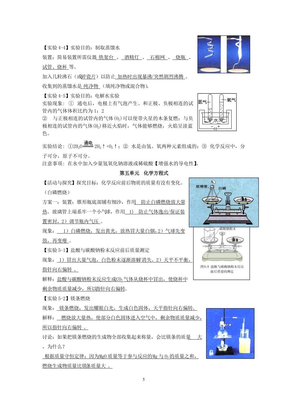 九年级化学课本上的实验总结.doc_第5页