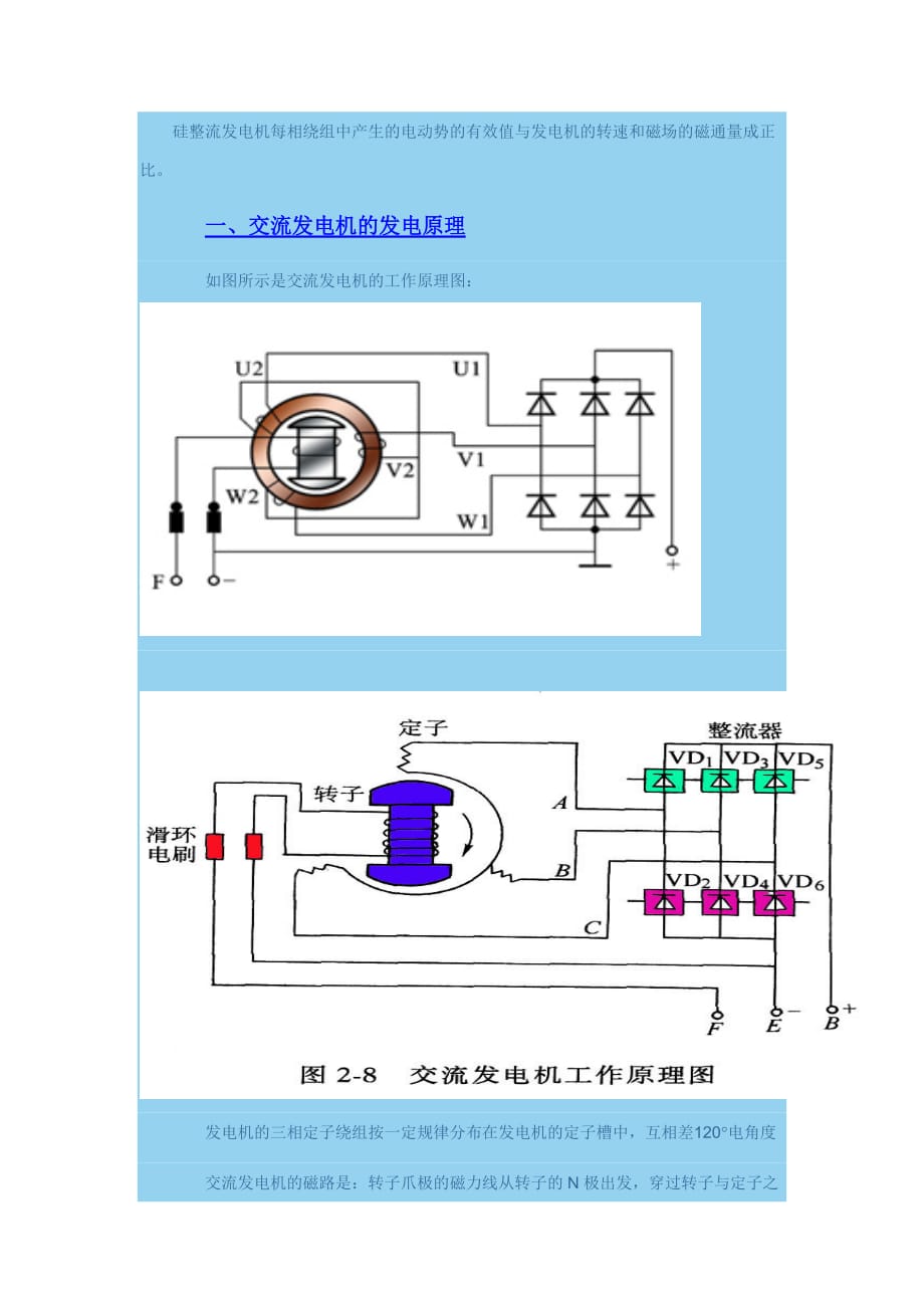 交流发电机工作原理.doc_第1页