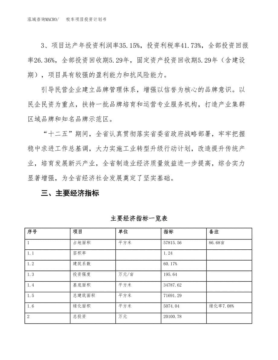 校车项目投资计划书（87亩）.docx_第5页