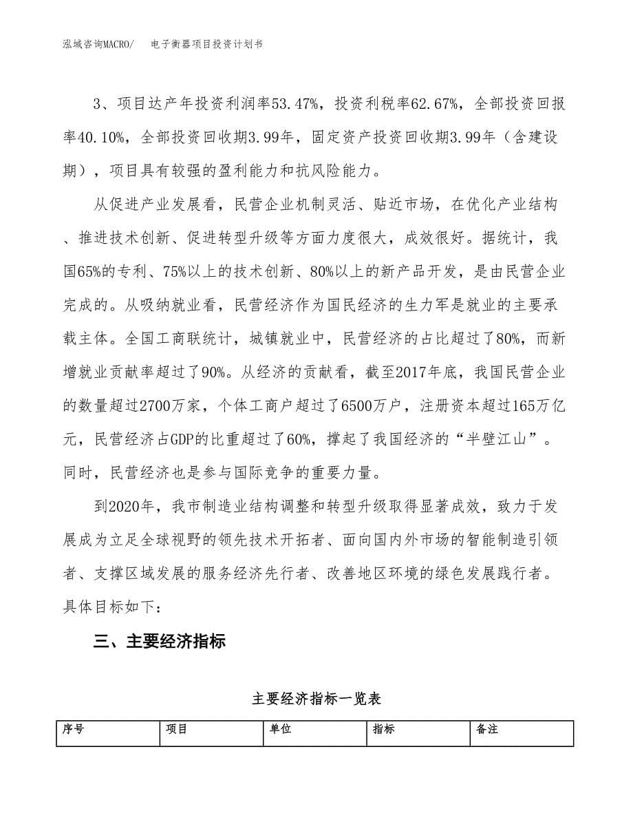 电子衡器项目投资计划书（51亩）.docx_第5页