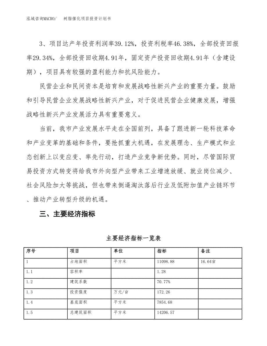 树脂催化项目投资计划书（17亩）.docx_第5页