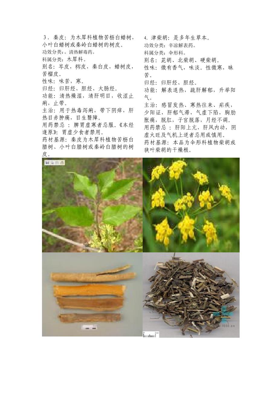 175种常用中药大全有彩图1)1-34资料_第2页