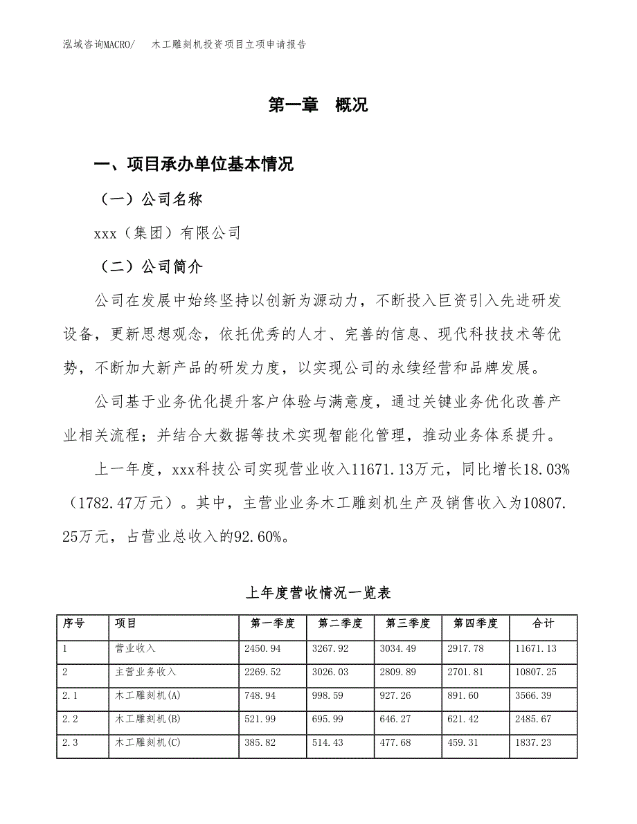 木工雕刻机投资项目立项申请报告（总投资9000万元）.docx_第2页