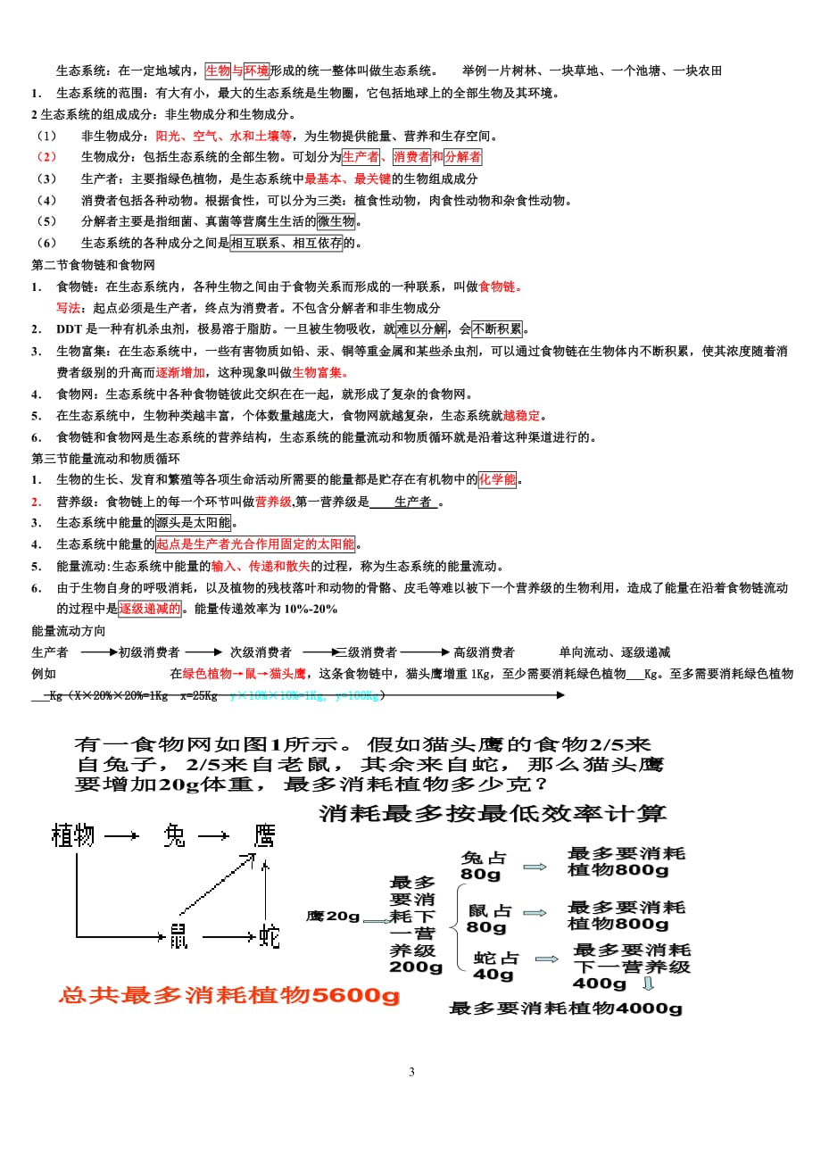 八年级下济南版生物复习提纲-----打印版_第3页