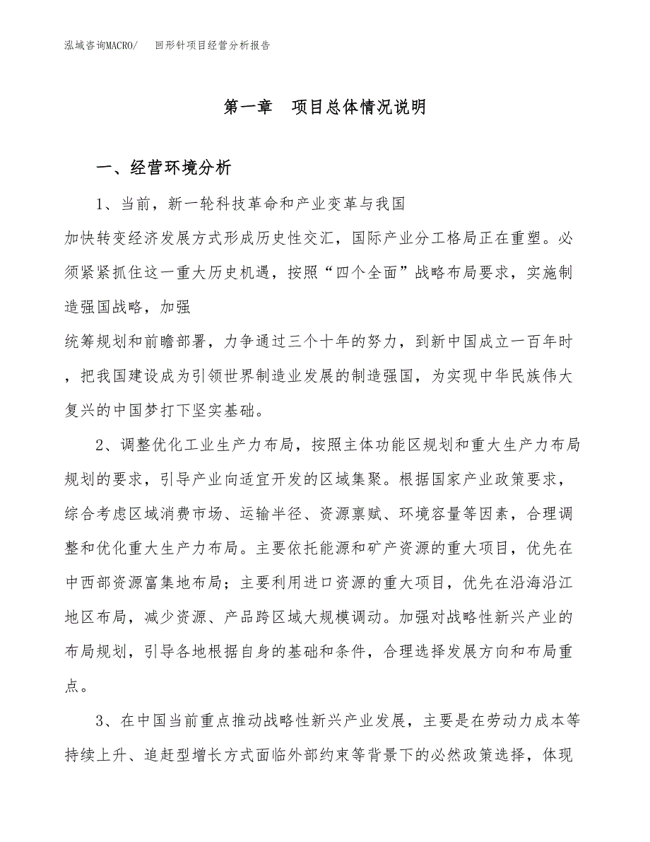 回形针项目经营分析报告（总投资4000万元）.docx_第2页