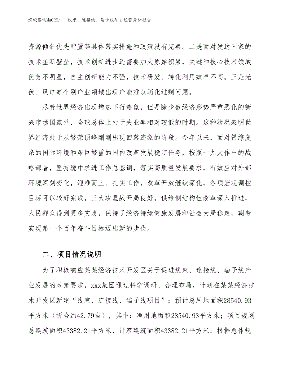 线束、连接线、端子线项目经营分析报告（总投资10000万元）.docx_第3页