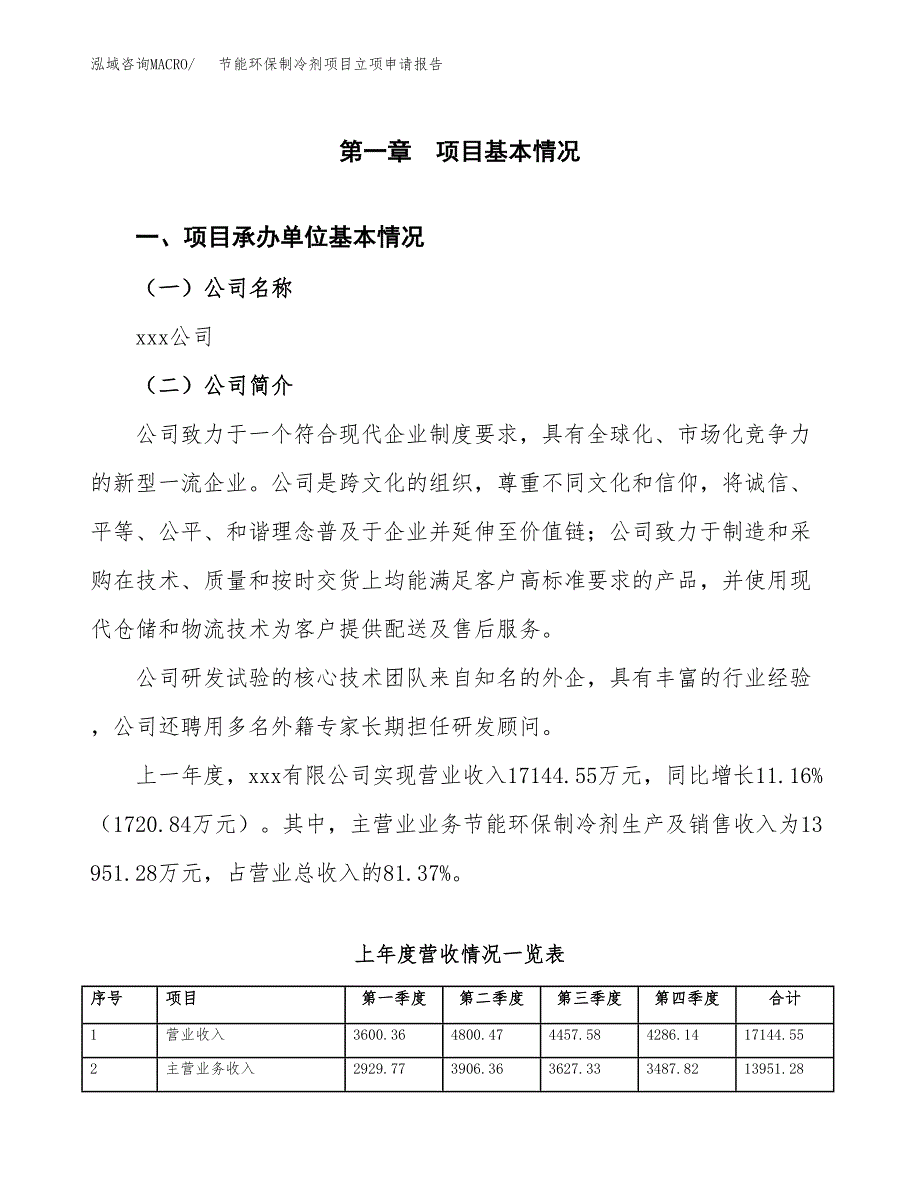 节能环保制冷剂项目立项申请报告（总投资18000万元）_第2页