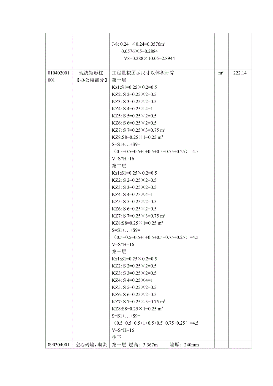 工程量计算底稿_第3页