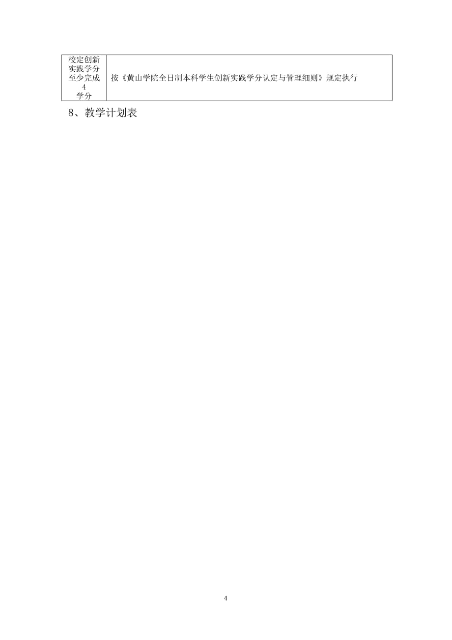休闲体育专业培养方案(含教学计划).doc_第4页