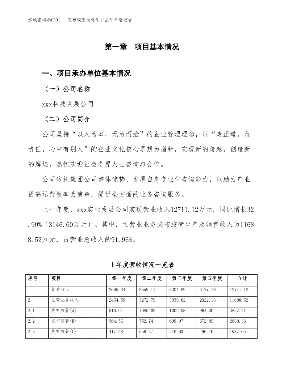 夹布胶管投资项目立项申请报告（总投资6000万元）.docx_第2页