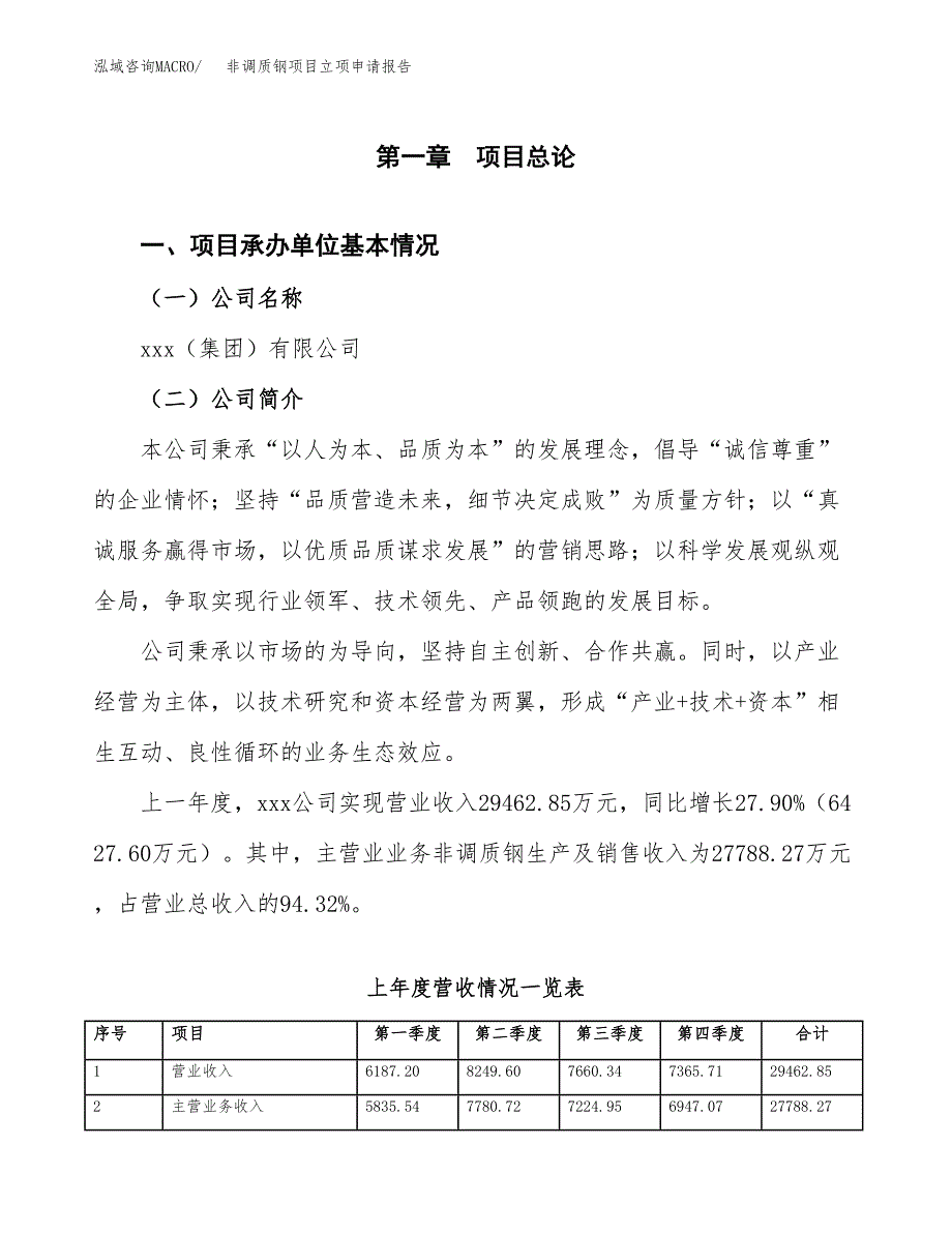 非调质钢项目立项申请报告（总投资20000万元）_第2页