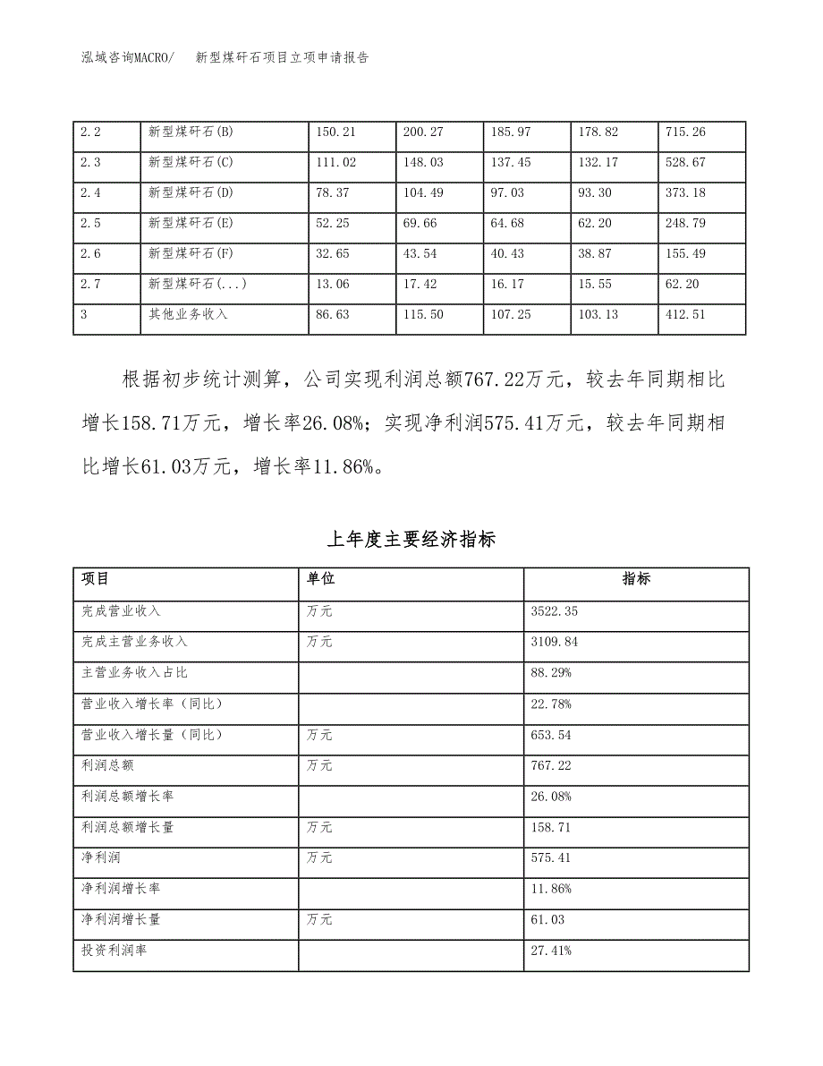 新型煤矸石项目立项申请报告（总投资4000万元）_第3页