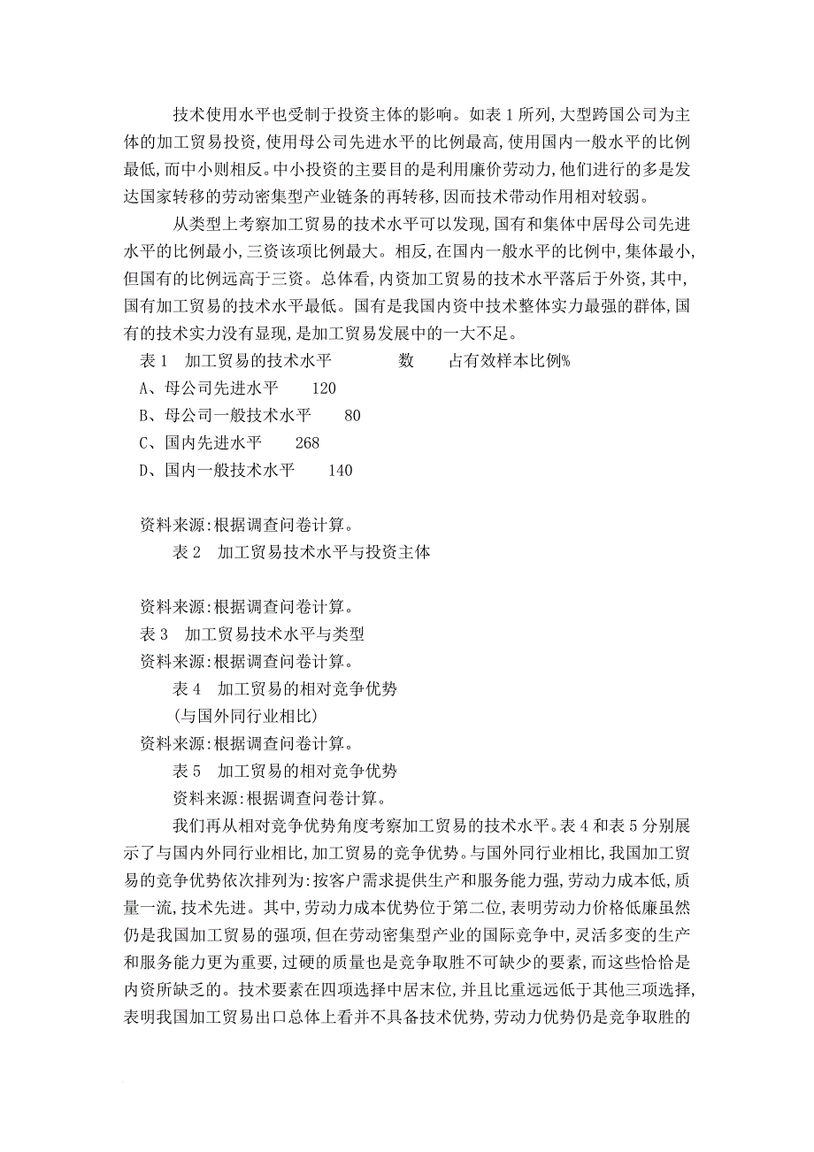 加工贸易的技术进步与技术外溢_第4页