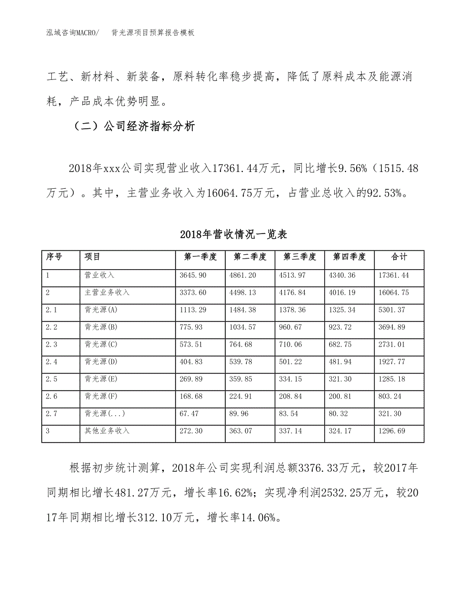 背光源项目预算报告模板.docx_第3页