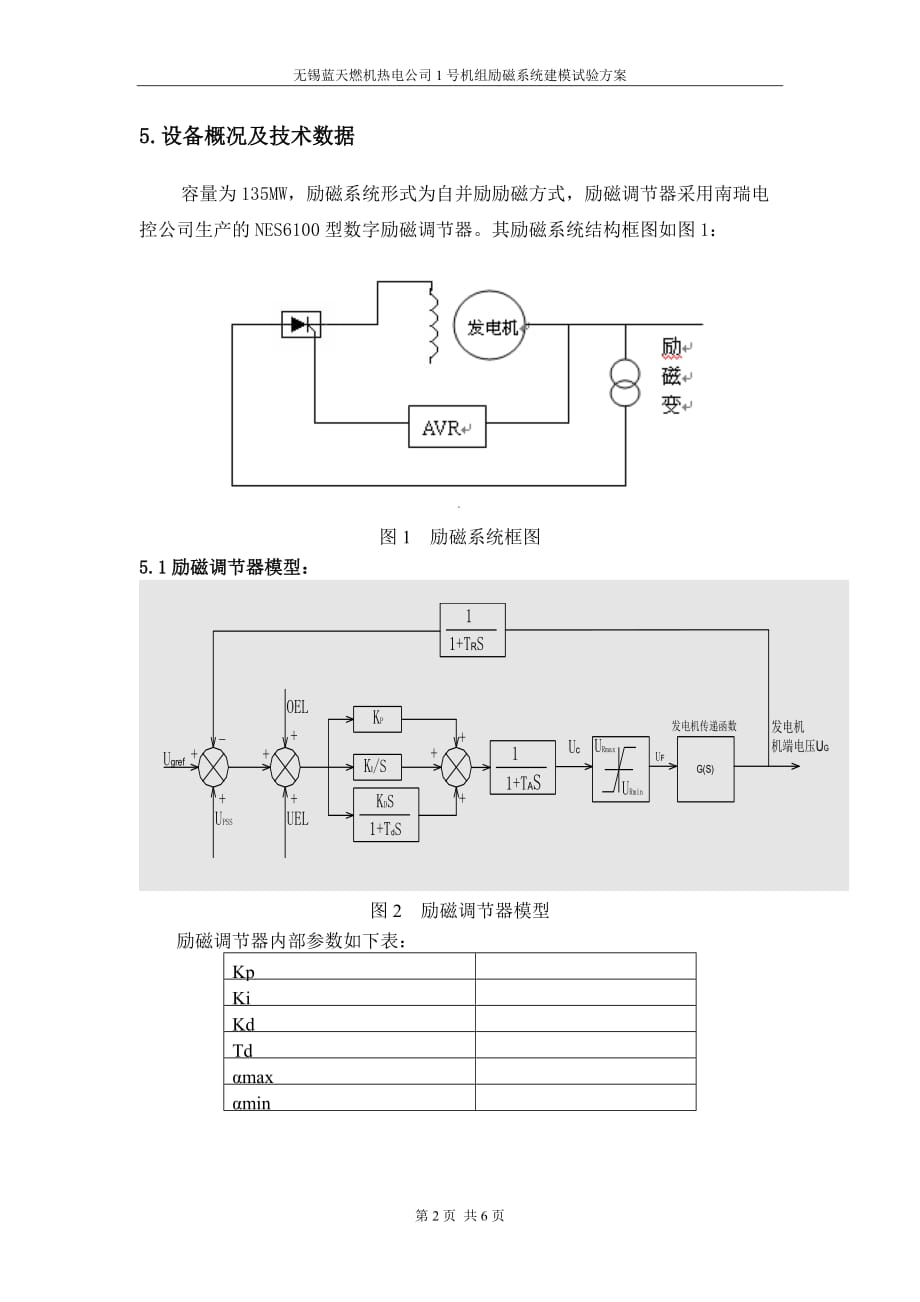 2013年励磁系统建模试验方案_第4页