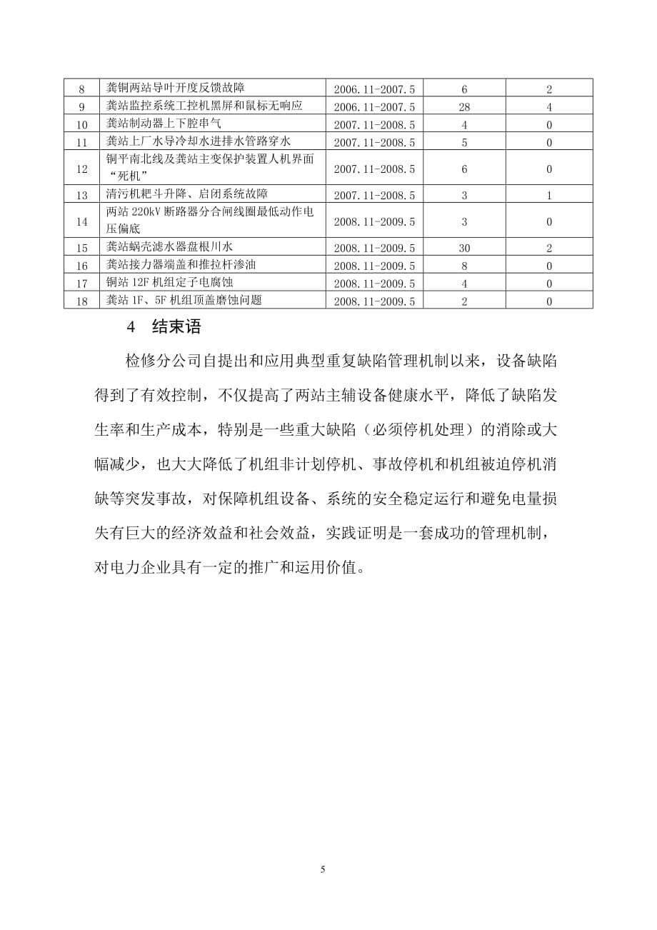 典型重复缺陷管理机制在检修工作中的探索与应用.doc_第5页