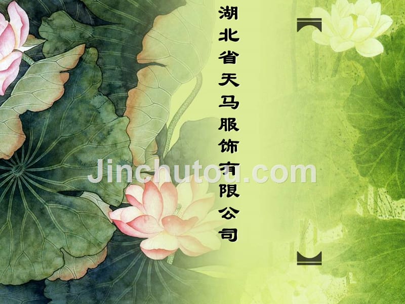 湖北省天马服饰有限公司_第1页