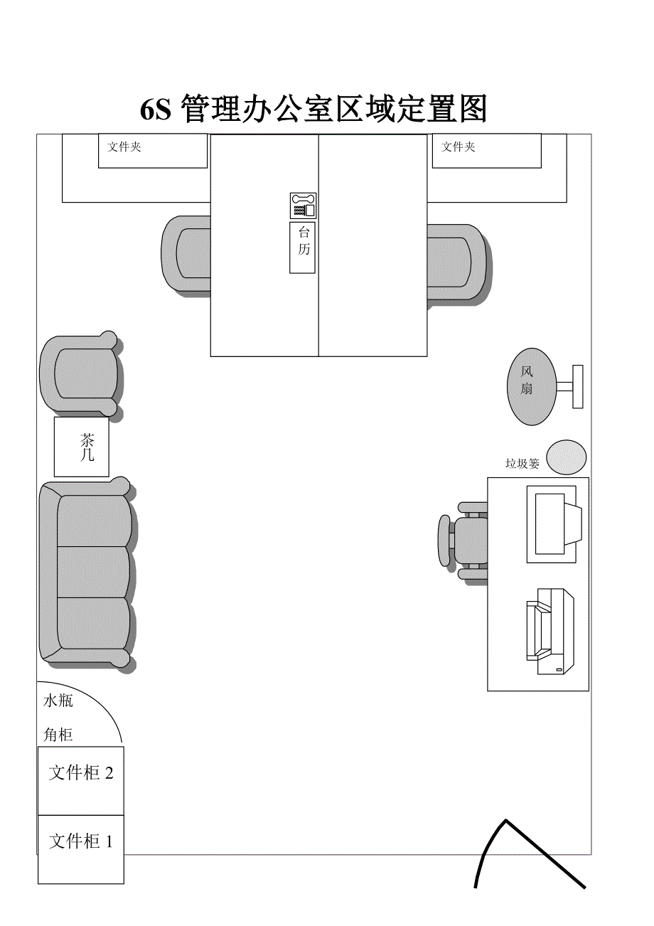 办公室定置图(参考范本).doc_第2页