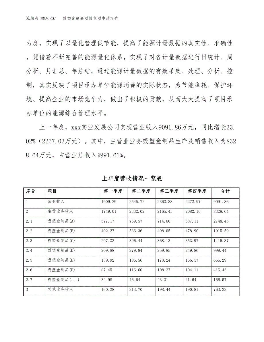 吸塑盒制品项目立项申请报告（总投资9000万元）_第3页