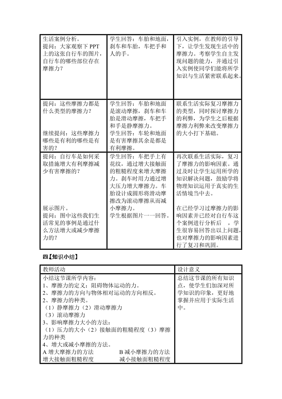 初二物理摩擦力教案一_第4页