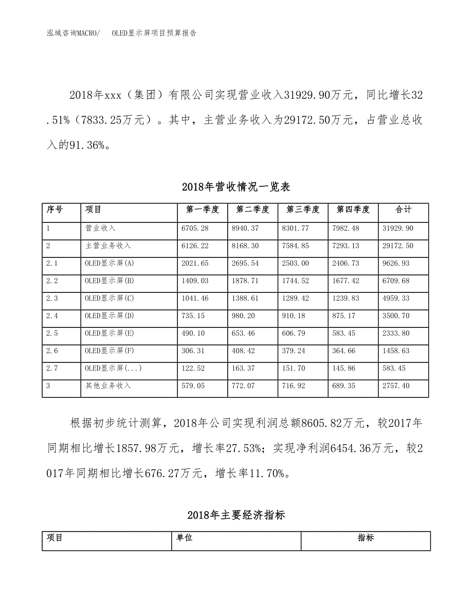 OLED显示屏项目预算报告（总投资21000万元）.docx_第3页