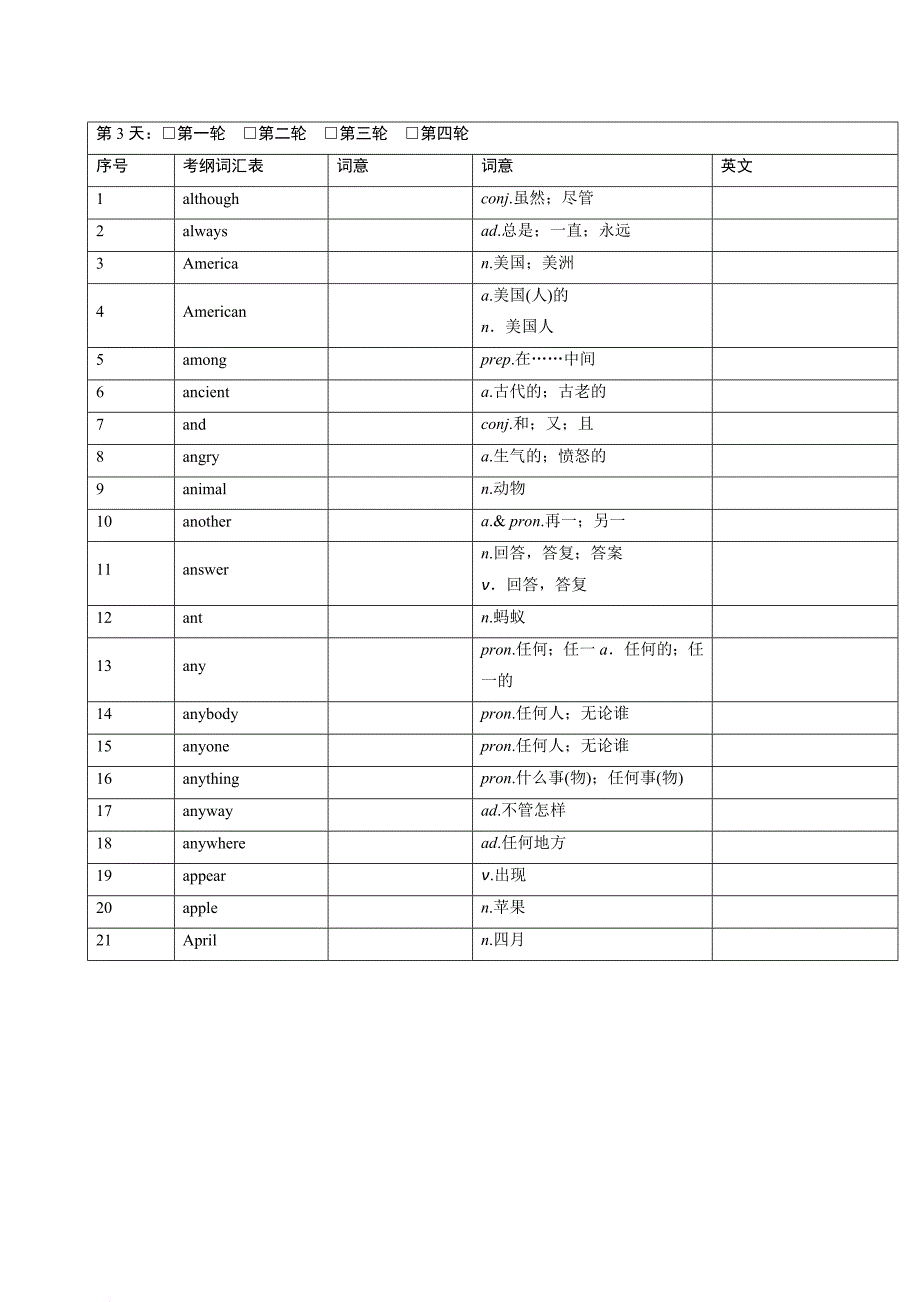 初中英语必掌握单词.doc_第3页