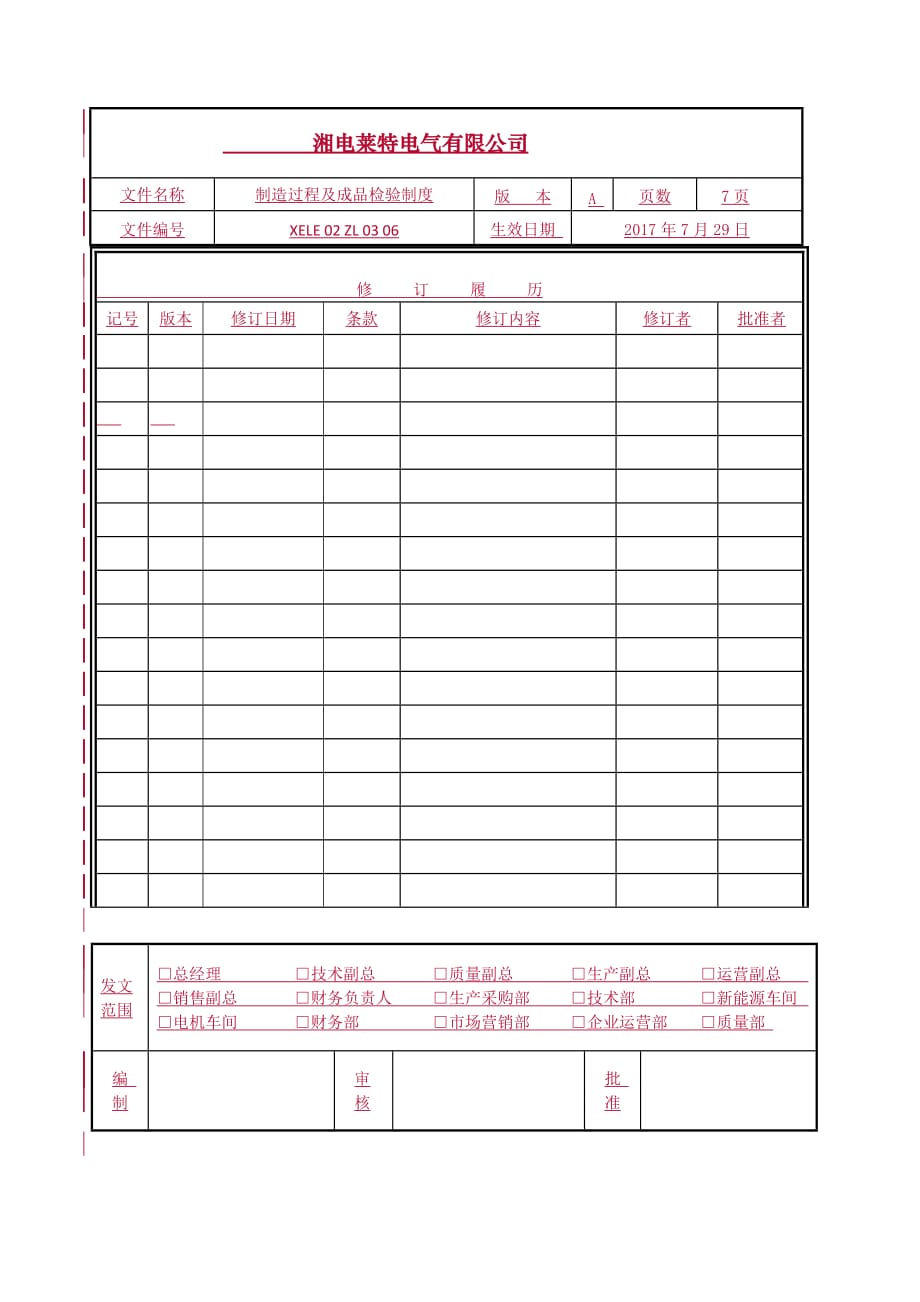 制造过程及成品检验制度.doc_第1页