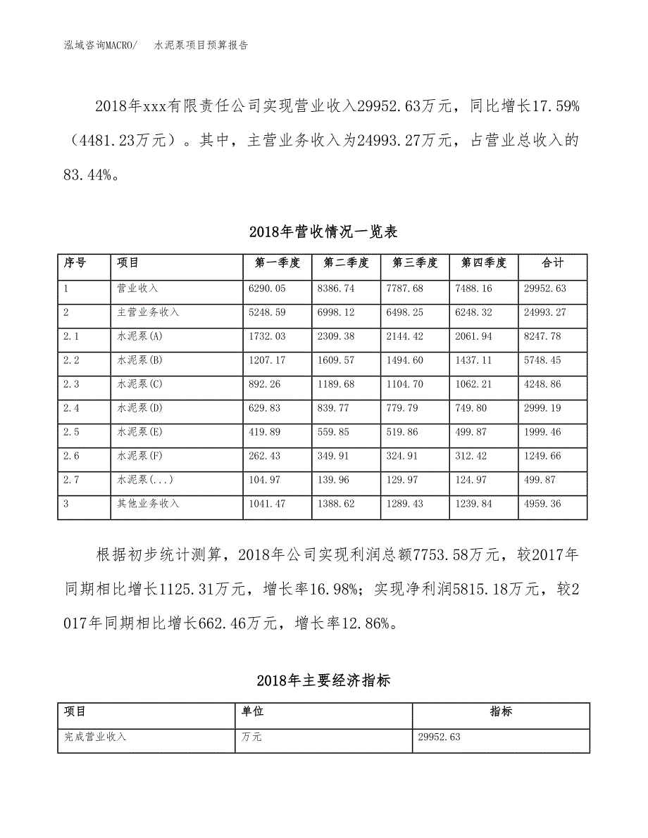 水泥泵项目预算报告（总投资18000万元）.docx_第3页