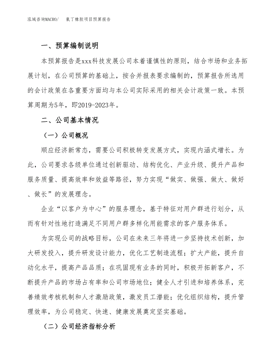 氯丁橡胶项目预算报告（总投资14000万元）.docx_第2页