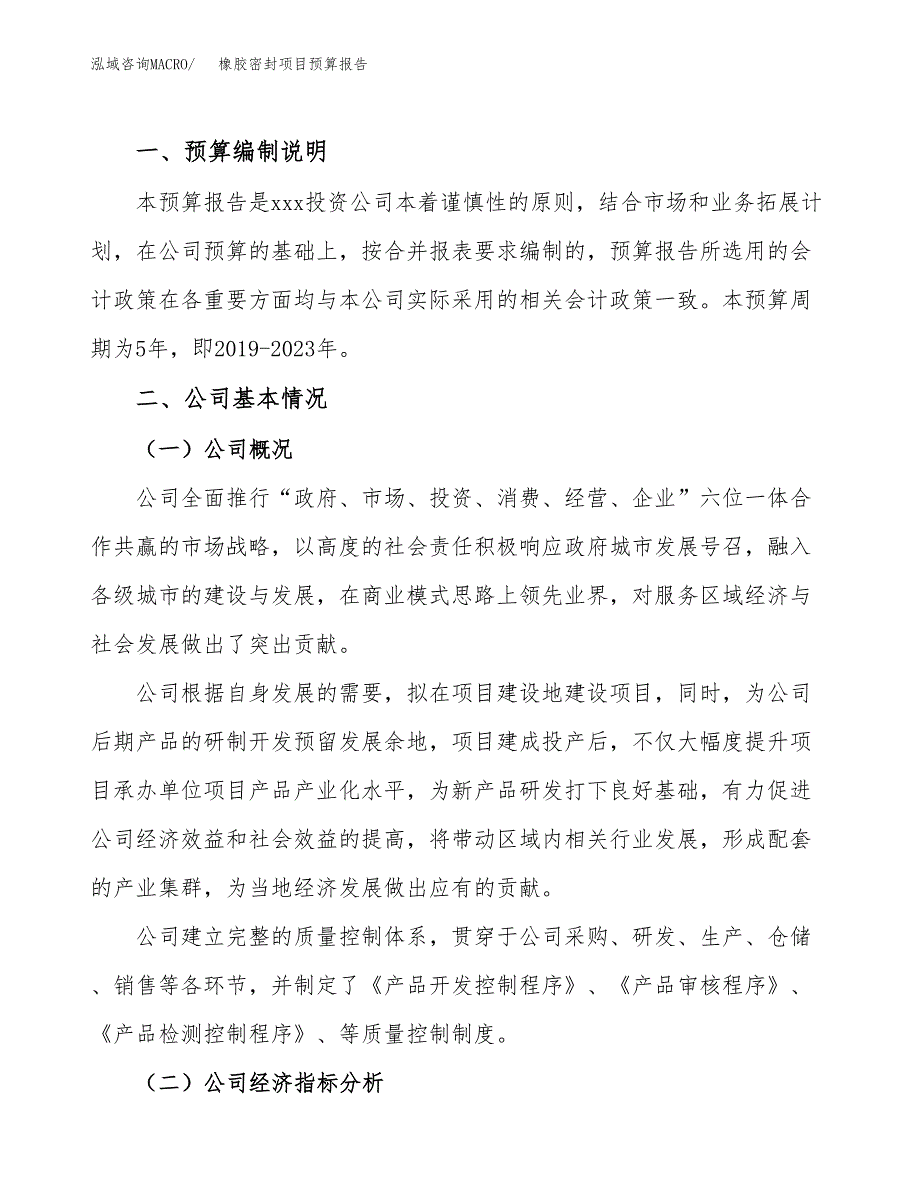 橡胶密封项目预算报告（总投资6000万元）.docx_第2页