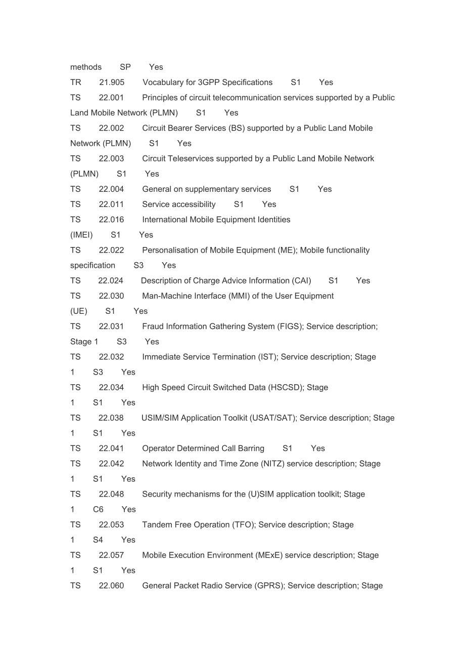 3gpp协议编号——标准协议之3gpp标准协议_第5页